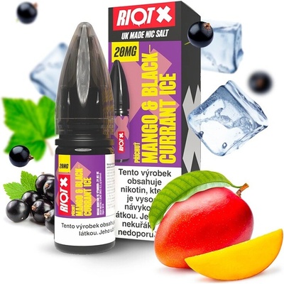Riot Squad X Salt Mango & Blackcurrant Ice 10 ml 20 mg