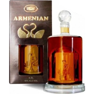 Proshyan Brandy Factory Armenian Brandy SWAN 10* 40% 0,5 l (holá láhev)