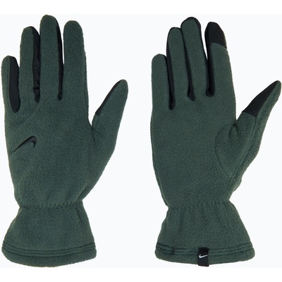 Nike Дамски ръкавици за бягане Nike One Therma-Fit Fleece vintage green/black