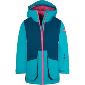 TROLLKIDS Детско ски яке Trollkids Girl's Kongsberg Jacket Winter jacket - Madeira Blue / Dark Turquoise / Light Magenta - размер 176 (EU) (703-4659-0220)
