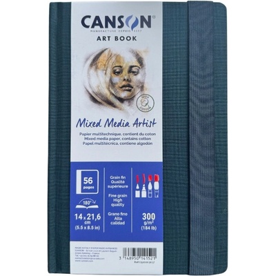 Canson Art Book Mixed Media skicák pevná vazba 14x21 6 cm 300 g/m2 56 listů – Zbozi.Blesk.cz