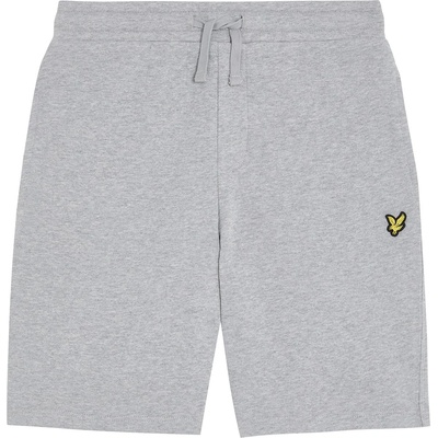 Lyle and Scott Поларени къси панталони Lyle and Scott Kids' Fleece Jogger Shorts - Grey Marl D24
