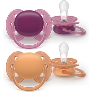 Philips Ultrasoft SCF093/03 18+m биберон Girl 2 бр