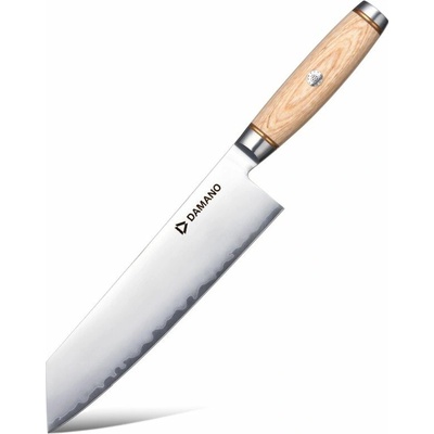 DAMANO nůž šéfkuchařský Kiritsuke GRAIN DMS-610 (8")