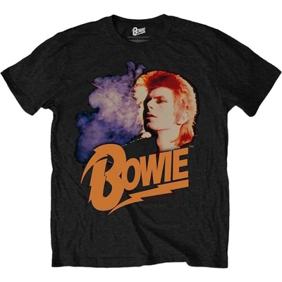 David Bowie Retro Bowie Black S Риза (BOWTS11MB01)