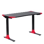 Bogdan Furniture Ергономично регулируемо бюро Memo CR-121 - черен / червен