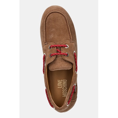 Love Moschino Велурени мокасини Love Moschino (JA10191G1NIG0210)
