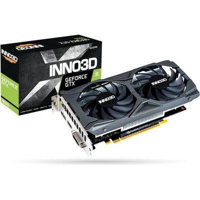 Inno3D GeForce GTX 1650 Twin X2 OC 4GB GDDR6 v2 (N16502-04D6X-1720VA30)