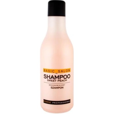 Stapiz Basic Salon Sweet Peach 1000 ml хидратиращ и защитен шампоан за жени