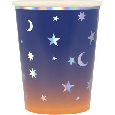 Meri Making Magic jednorázové nádobí modrá