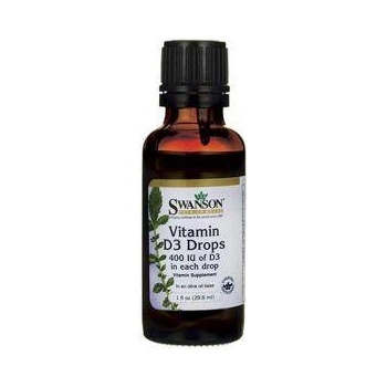 Swanson Витамин D3 Swanson течни капки 400IU, 29ml. , 4357