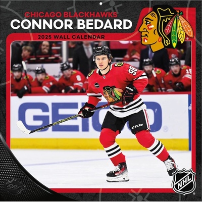 JF Turner Chicago Blackhawks Connor Bedard Wall 2025