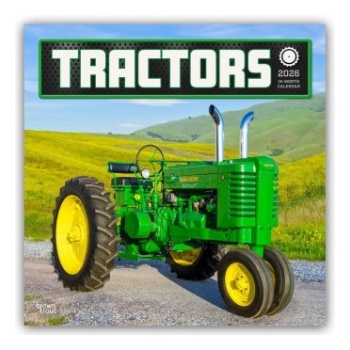 Browntrout Verlags GmbH Tractors - Traktoren 2026 - 16-Monatskalender | BrownTrout Publishers Inc