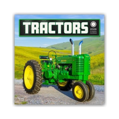 Browntrout Verlags GmbH Tractors - Traktoren 2026 - 16-Monatskalender | BrownTrout Publishers Inc