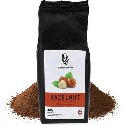 Kaffekapslen Lískooříšková káva mleté kávy 250 g