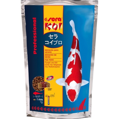 Sera koi Professional summer food-Храна за риби , при температура на водата над 17 градуса 2.2 кг
