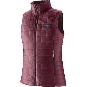 Patagonia Дамски синтетичен елек Patagonia Women's Nano Puff Vest Synthetic vest - Berry Fig (132-1450-0713)