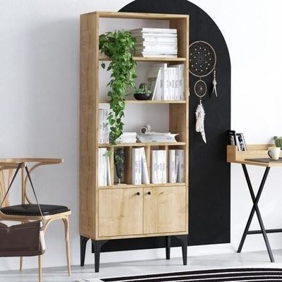 Hanah Home knihovna Pollux Sapphire Oak