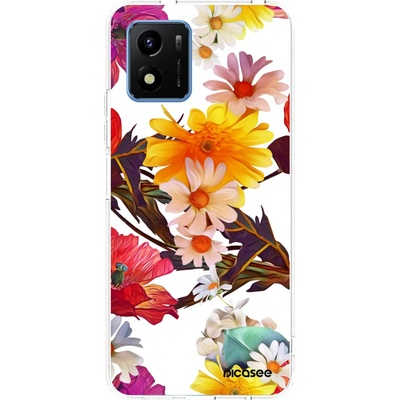 Pouzdro Picasee silikonové Vivo Y01 Meadow čiré