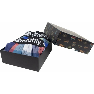 мъжки боксерки Gigi Navy Red / Green Gift Pack | Червени | Размер Meatfly | Cherven | МЪЖЕ | M