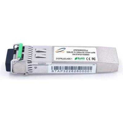 Atop technology - Китай 60 км SFP+ модул по едно влакно, 1330-1270 nm, 10 Гигабита (APSPB32B33CDL60)