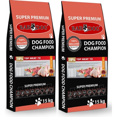 Bardog Top Meat 70% 2 x 15 kg