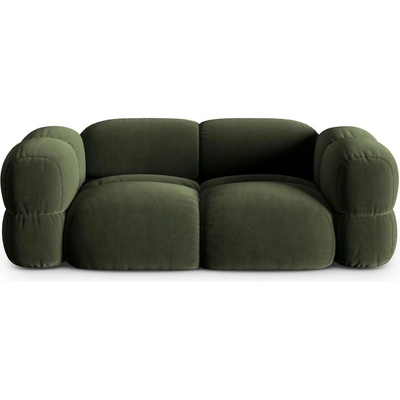 Cosmopolitan Design Зелен кадифен диван 210 cm Loretto - Cosmopolitan Design (COS_3S_120_F1_LORETTO4)