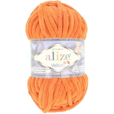 Alize Velluto 06 oranžová