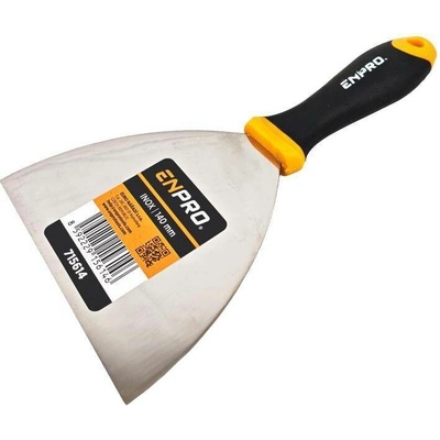 Špachtle nerez, 140 mm, gumová rukojeť, ENPRO