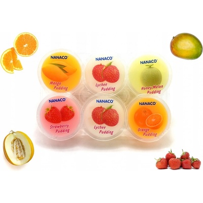 NANACO Nugatu Pudink želé mix 480 g