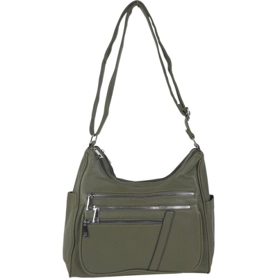 Зелена дамска чанта - Lilana