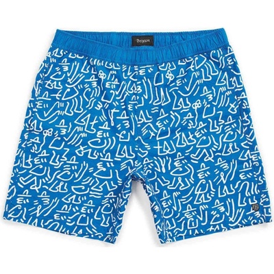 Brixton Steady Elastic Wb Short Royal/White