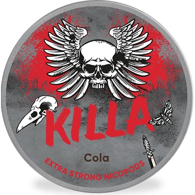 Killa nikotínové vrecká 16 mg/g 20 vrecúšok cola
