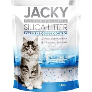 Jacky Premium силикаов котешка пясък 7, 6 л