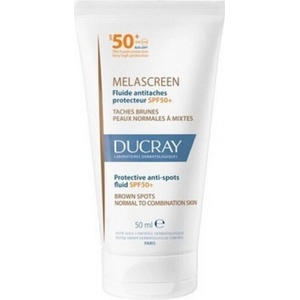 Ducray Слънцезащитен лек крем за лице срещу петна, Ducray Melascreen Protective Anti-Spots Fluid for Normal-Combination Skin SPF50+ 50 ml