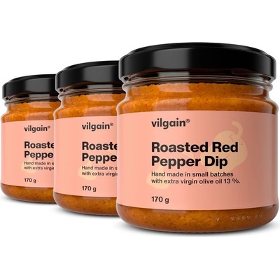 Vilgain Dip z pečených červených paprik 3 x 170 g