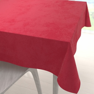 Biante Zamatový štvorcový obrus Velvet Prémium SVP-049 Jahodovo červený 80x80 cm