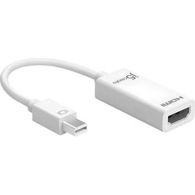 j5create Адаптер j5create JDA159, mini DisplayPort мъжко - HDMI женско, 4K, 125 мм