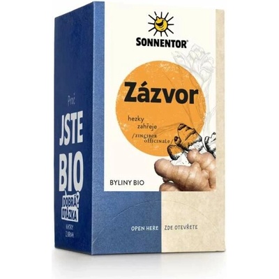 Sonnentor zázvor bio 23,4 g balení 6 ks