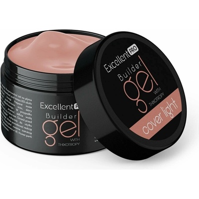 Cosmetics Zone Vynikající PRO builder gel s tixotropním krytím Light 50g