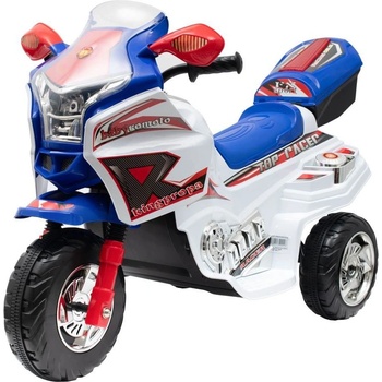 Baby Mix elektrická motorka Racer bílá