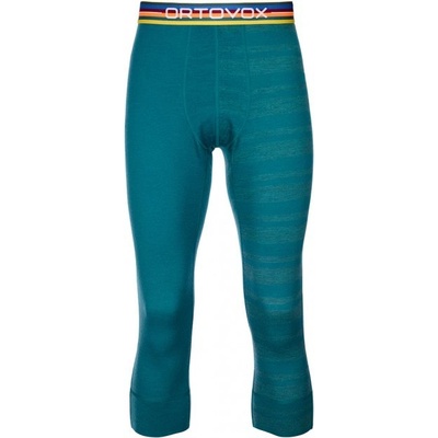 Ortovox 185 Rock’n’Wool termonohavice 3/4, pánske pacific green
