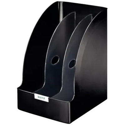 Leitz Jumbo Plus с разделители, черен държач за документи (52390095)