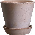 Bergs Potter Саксия Julie с поставка 25 см розова (JR25S)