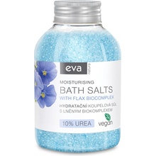 EVA NATURA Hydratačná kúpeľová soľ s ľanovým biokomplexom 600 g