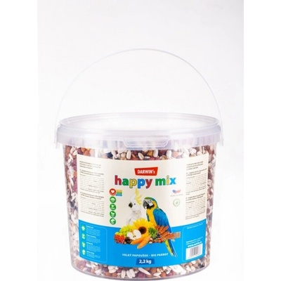 Darwin's Happy Mix veľký papagáj 2,2 kg