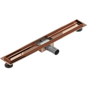 Mexen Flat корпус за линеен отток 80 см, розово злато - 1615080 (1615080)