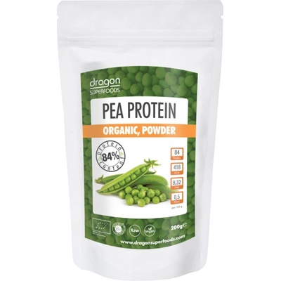 DRAGON Hrachový protein BIO RAW 200 g