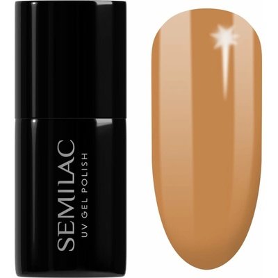 Semilac UV Hybrid Pastel Neons gélový lak na nechty s použitím UV/LED lampy odtieň 600 Apricot Crush 7 ml