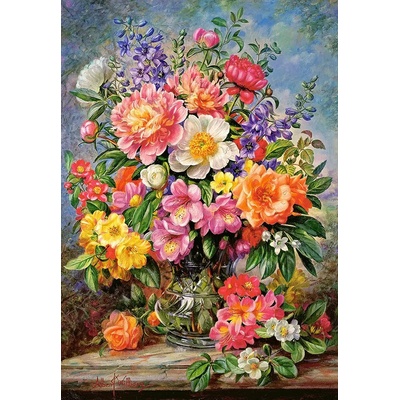 Castorland - Puzzle Williams: June flowers in radiance - 1 000 piese